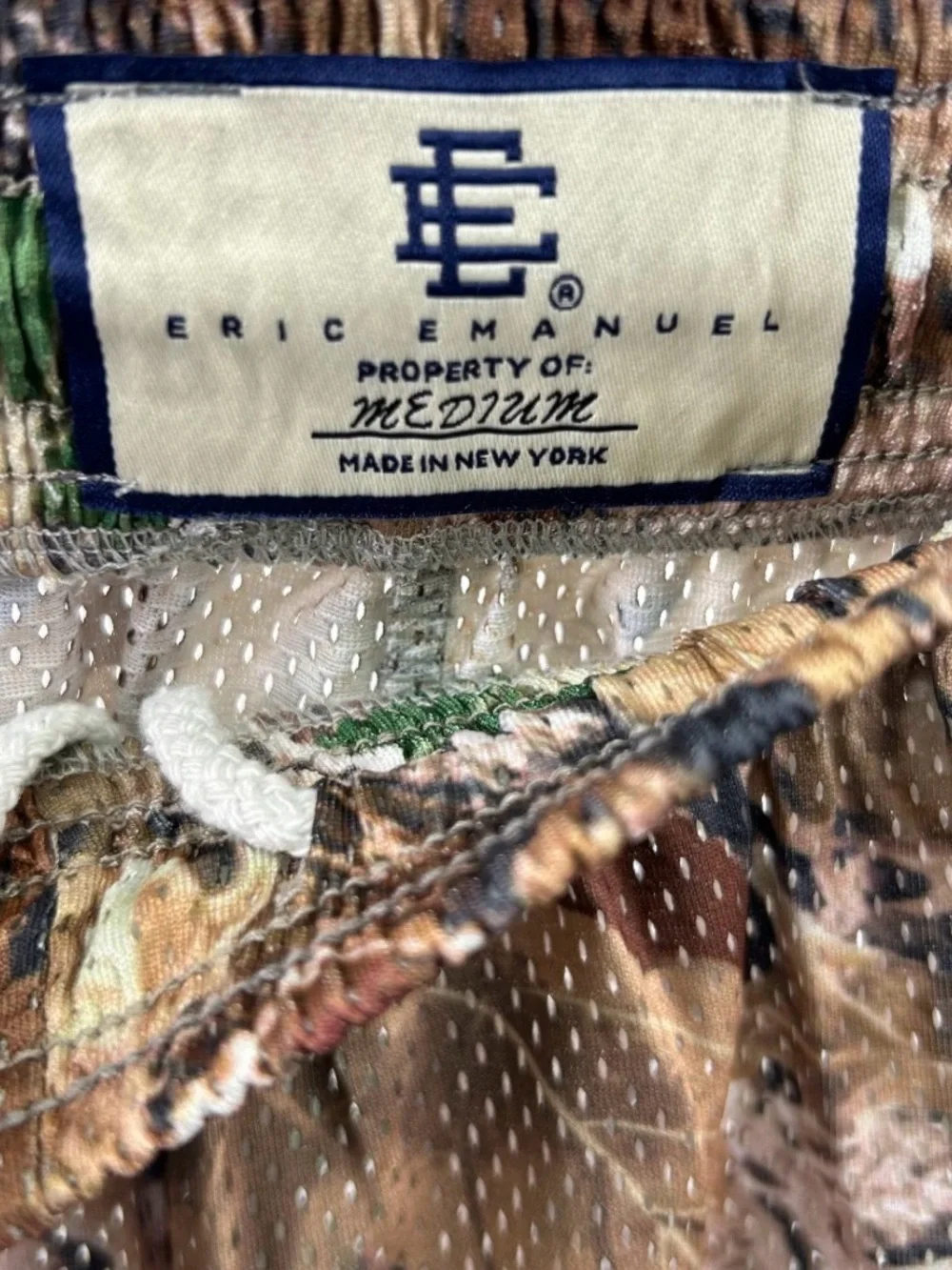 Eric Emmanuel Camo Shorts
